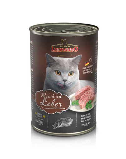 Quality Selection bogata w wątróbkę dla kota 6 x 400 g