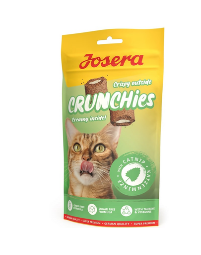 Crunchies with Catnip 60 g chrupiące przysmaki z kocimiętką dla kotów