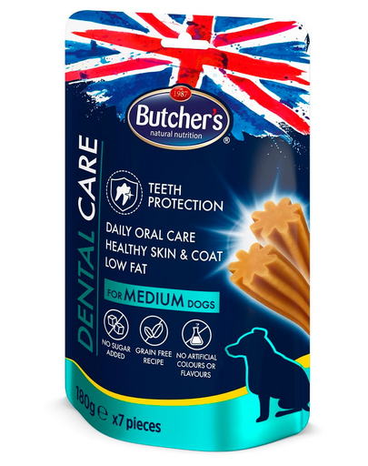 Dental Care for Medium Dogs 180g przysmaki denstystyczne dla psów ras średnich