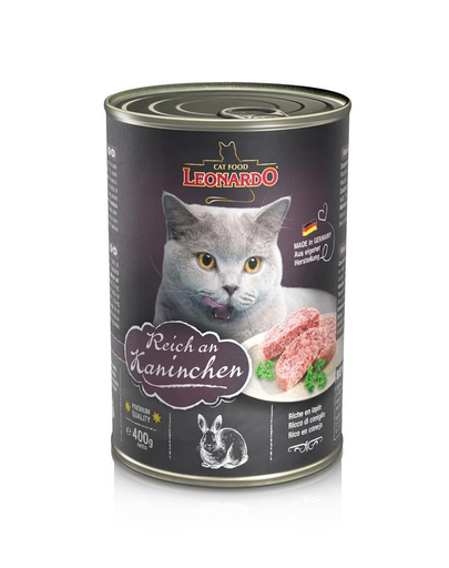 Quality Selection bogata w mięso z królika 400 g