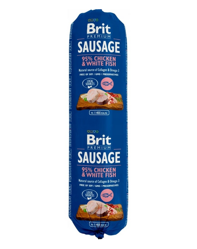 Sausage Chicken & White Fish 800 g