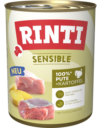 RINTI Sensible Pulyka burgonyával 800g