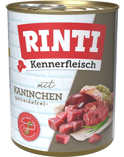 RINTI Kennerfleisch Rabbit nyúl 800 g