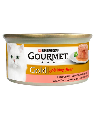 Gold Melting Heart Łosoś 85g mokra karma dla kotów