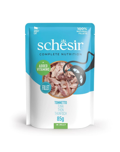 SCHESIR Tonhal zselében macskáknak 85 g