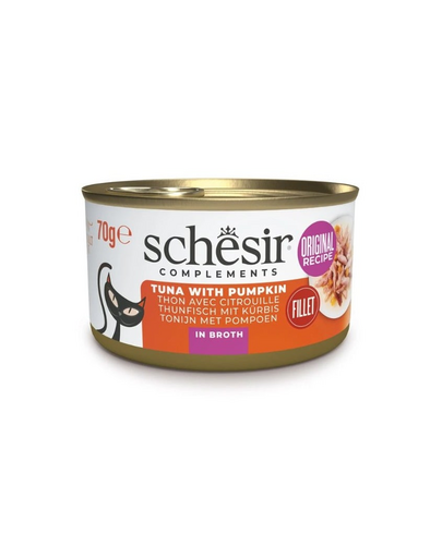 SCHESIR Tonhal és sütőtök macskáknak 70 g