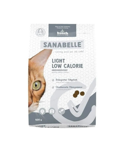 SANABELLE Light Low Calorie 400 g túlsúlyos macskáknak