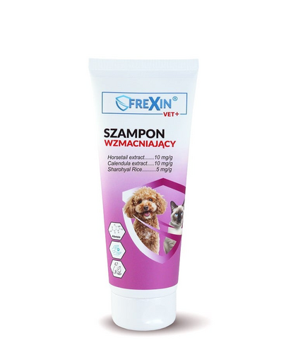 FREXIN Erősítő sampon kutyák és macskák számára 220g