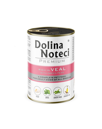 Premium Bogata w cielęcinę z zielonym groszkiem 400 g