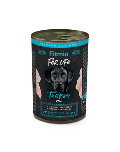 For Life dog pate pasztet z indykiem dla psa 400 g