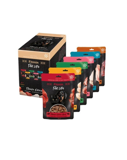 For Life Freeze dried Multipack Mix smaków 6x30 g liofilizowany przysmak dla psów i kotów