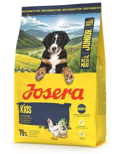 JOSERA Junior Kids 3kg fiatal közepes és nagy testű kutyák számára