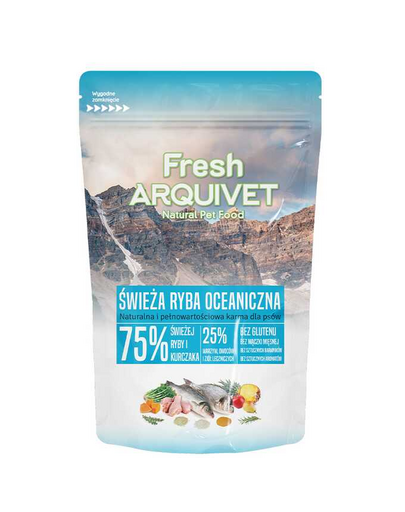 ARQUIVET Fresh Félnedves kutyatáp óceáni hal 100 g