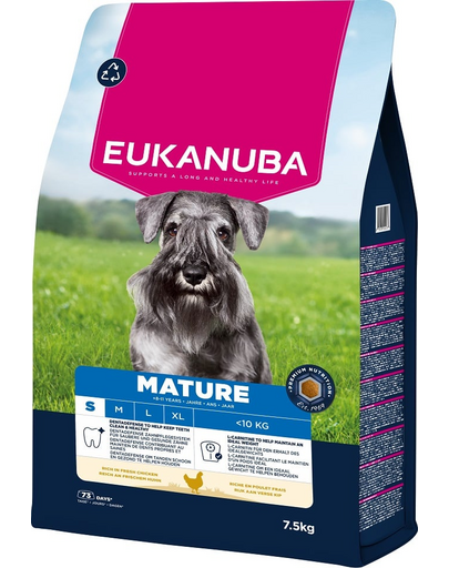 Mature Small Breeds Chicken 7,5 kg sucha karma dla dojrzałych psów małych ras bogata w świeżego kurczaka