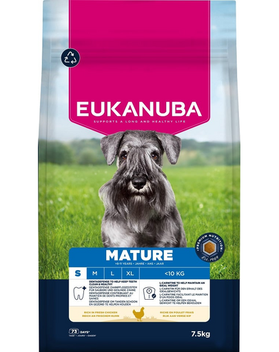 Mature Small Breeds Chicken 7,5 kg sucha karma dla dojrzałych psów małych ras bogata w świeżego kurczaka