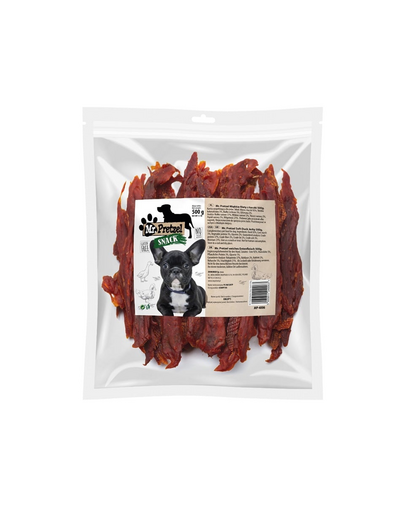 MR. PRETZEL Puha kacsafilé 500 g kutyakeksz