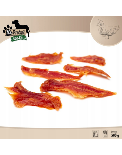 Miękkie małe filety z kaczki 500 g przysmak dla psa