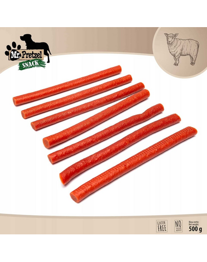 Paluszki z jagnięciny 500 g przysmak dla psa