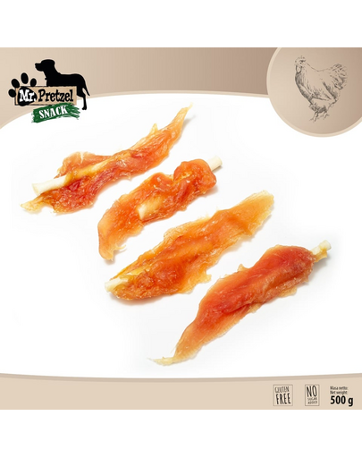 Lizak z kurczakiem 500 g przysmak dla psa