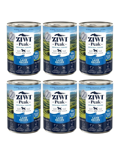 ZIWIPEAK Dog Lamb Jagnięcina 6x390 g