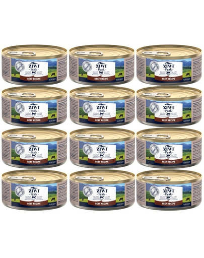 ZIWIPEAK Cat Beef Wołowina 12 x 85 g