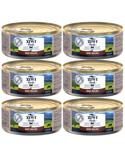 ZIWIPEAK Cat Beef Wołowina 6x85 g