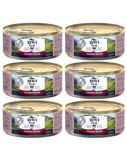 ZIWIPEAK Cat Venison Dziczyzna 6x85 g