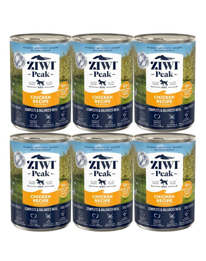 ZIWIPEAK Dog Chicken Kurczak 6x390 g