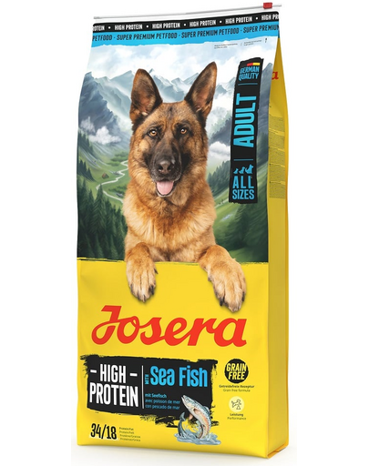 JOSERA High Protein Adult Sea Fish 12,5kg magas fehérjetartalmú kutyatáp