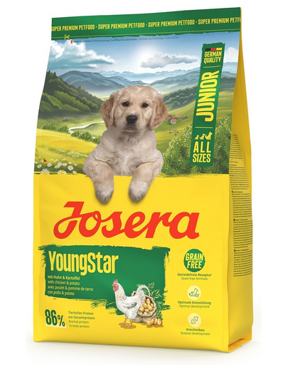 JOSERA YoungStar 3kg gabonamentes kutyatáp