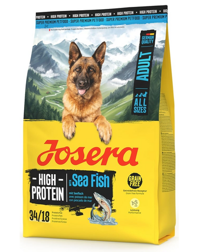 JOSERA High Protein Adult Sea Fish 3kg magas fehérjetartalmú kutyatáp