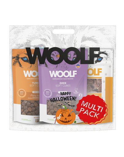 Multipack Halloween 3x100g przysmaki dla psów