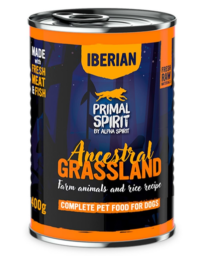 PRIMAL SPIRIT Iberian Ancestral Grassland nedves kutyaeledel 400 g