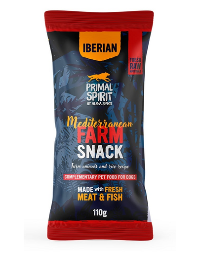 PRIMAL SPIRIT Kutyakeksz Iberian Mediterranean Farm 110 g