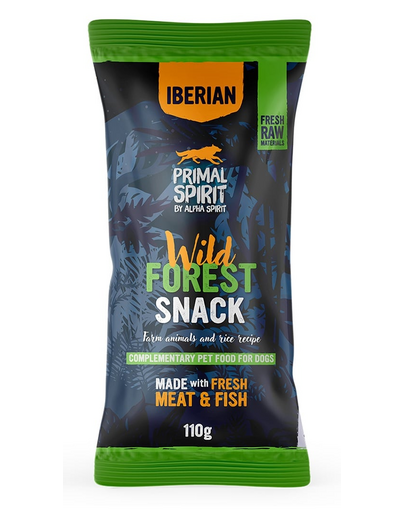 PRIMAL SPIRIT Kutyakeksz Iberian Wild Forest 110 g