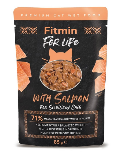For Life For Sterilized Cats Salmon 85g
