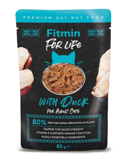 FITMIN For life Adult Duck 6 x 85g