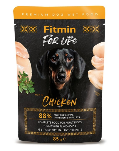 For Life Dog Adult Chicken 85 g kurczak z ziołami w sosie