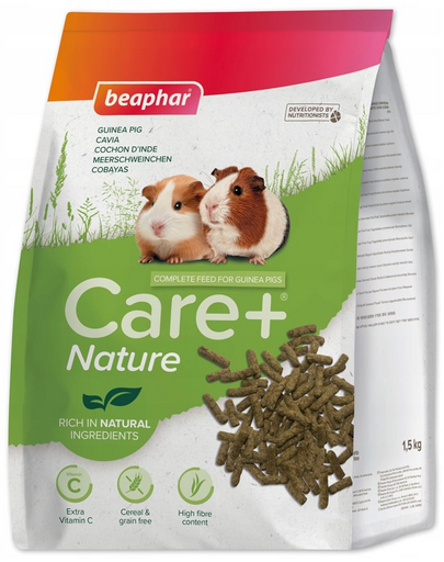 BEAPHAR Care+ Nature Guinea Pig 1,5 kg tápanyag a tengeri malacoknak