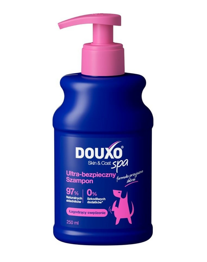 DOUXO Skin & Coat Spa Itch Soothing Shampoo 250ml viszketéscsillapító sampon kutyák számára