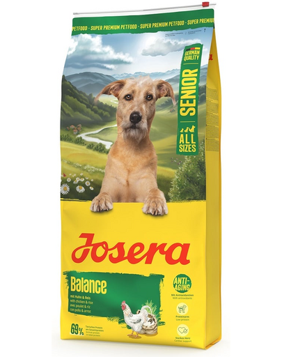 JOSERA Senior Balance 12,5kg idősebb kutyák számára alacsony zsírtartalommal