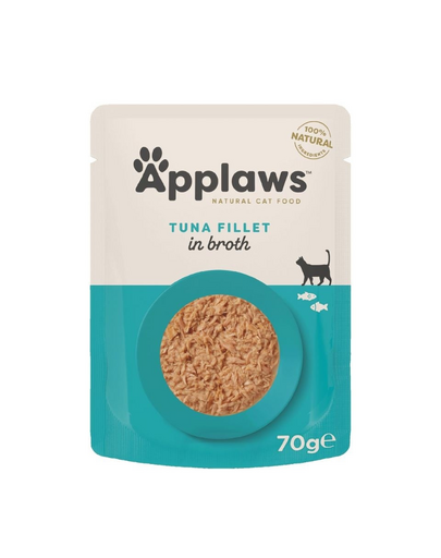 APPLAWS Cat Adult Pouch Tuna in Broth tonhalfilé levesben 70 g