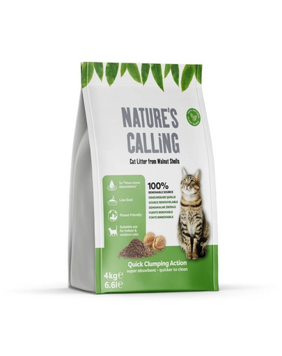 APPLAWS Nature's Calling Cat Litter 4 kg természetes macskaalom