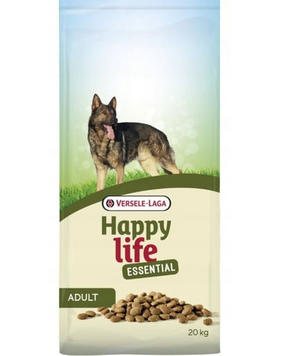 VERSELE-LAGA Happy Life Adult Essential 20 kg kutyatáp csirkével