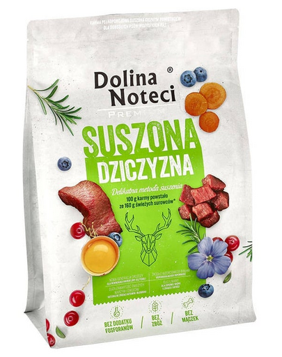 DOLINA NOTECI Premium Vadhús kuty táplálék kutyáknak 3 kg