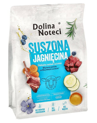 DOLINA NOTECI Premium Bárány száraztáp kutyáknak 3 kg