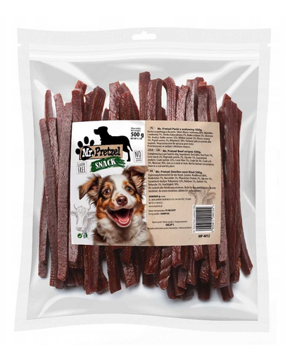 MR. PRETZEL Marhahúsos pálcikák 500 g kutyakeksz