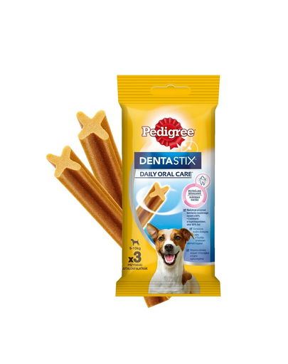 PEDIGREE DentaStix (małe rasy) przysmak dentystyczny dla psów 3 szt. - 45g