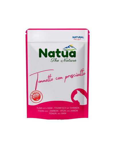 NATUA Natural Tonhal sonkával zselében macskáknak 70 g