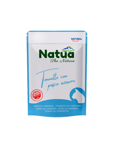 NATUA Natural Tonhal szardíniával zselében macskáknak 70 g